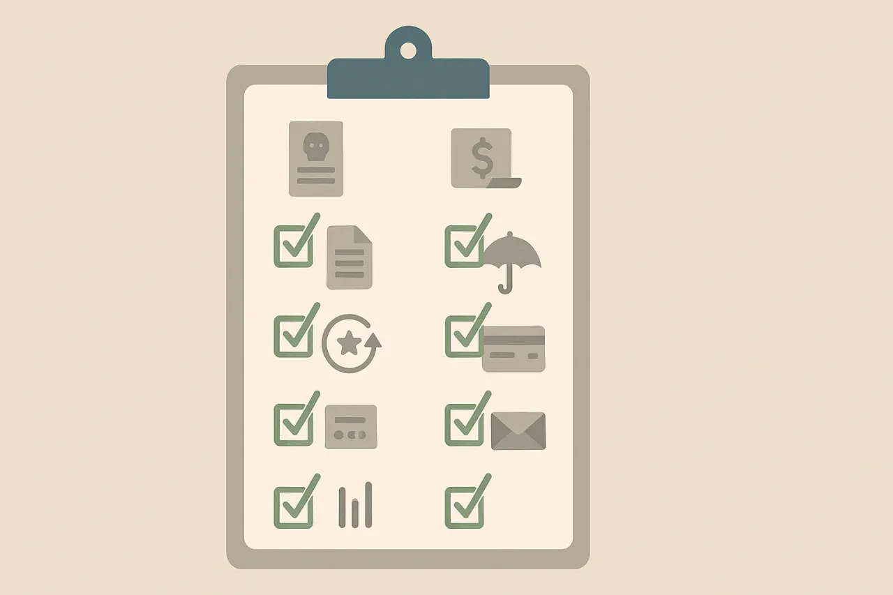   9 things  that are part of the process of finalizing stuff after the end of someone’s life. 